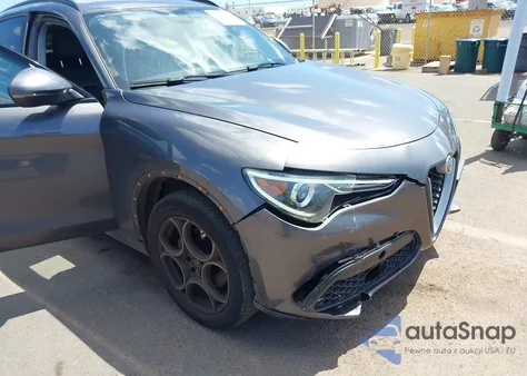 2018 Alfa Romeo Stelvio Sport Awd из США, поврежденный, VIN ZASFAKPN7J7B67430